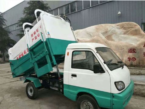 點擊查看詳細信息<br>標題：自卸式電動四輪垃圾車 閱讀次數：2349